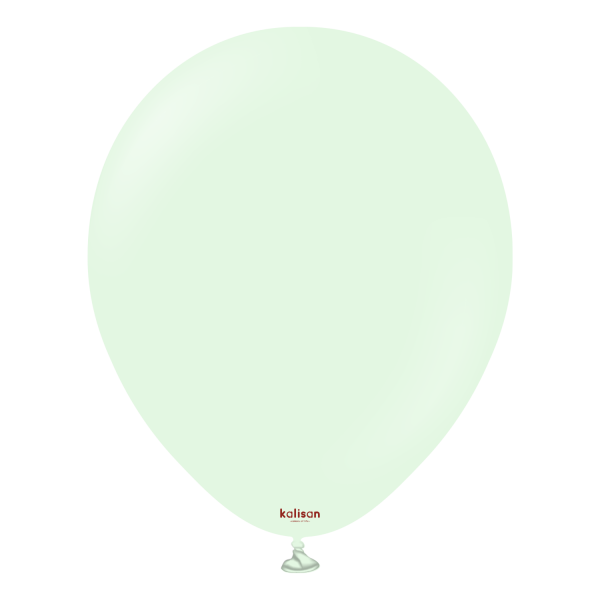 Latexballons Kalisan Macaron Pale Green, 30 cm, 100 Stk.