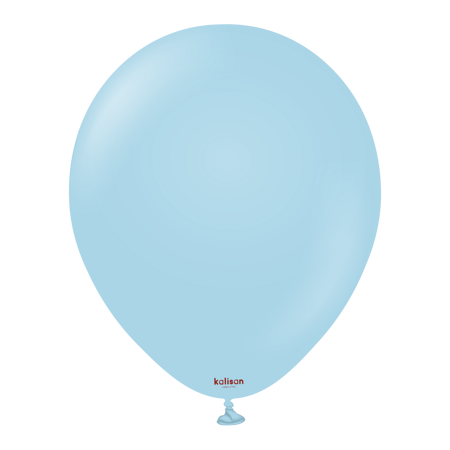 Latexballons Macaron Blue, 45 cm, 25 Stück.