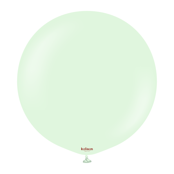 Latexballons Macaron Pale Green, 45 cm, 25 Stück.