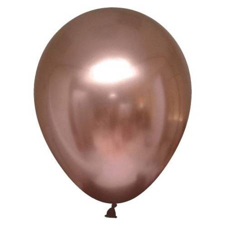 Latexballons Rose Gold, Dekorateur Satin Luxe Chrom Rose Copper 28cm, 50 Stück