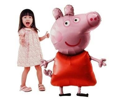 Laufender Ballon, Peppa Pig, 91 x 121 cm