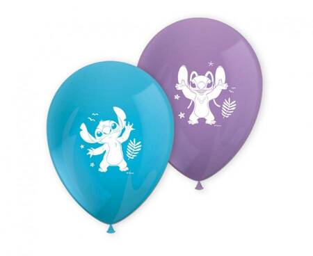 Luftballons Stitch & Angel, Stich Disney, 25cm, 8 Stk.