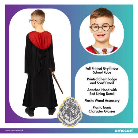 Outfit, Kostüm Verkleidung Harry Potter Deluxe 8-10 Jahre