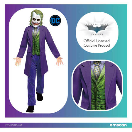 Outfit, Kostüm verkleiden Joker 10-12 Jahre