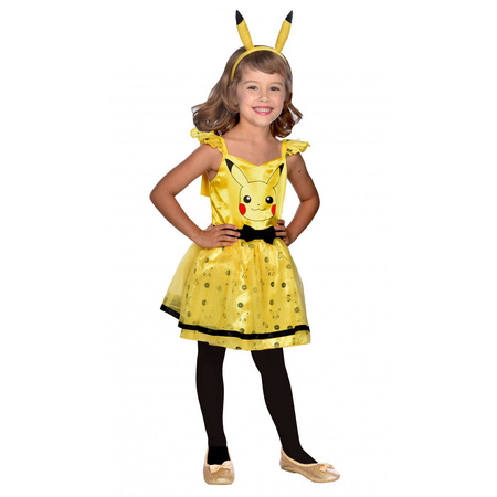 Outfit, Kostüm verkleiden Pikachu 6-8 Jahre