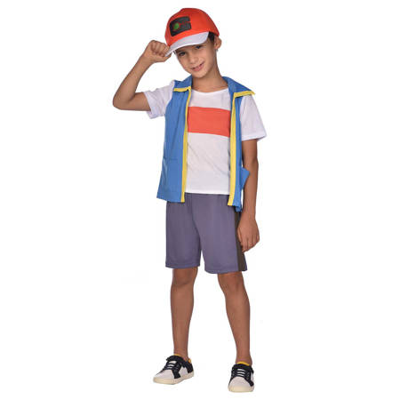 Outfit, Kostüm verkleiden Pokemon Asche 4-6 Jahre