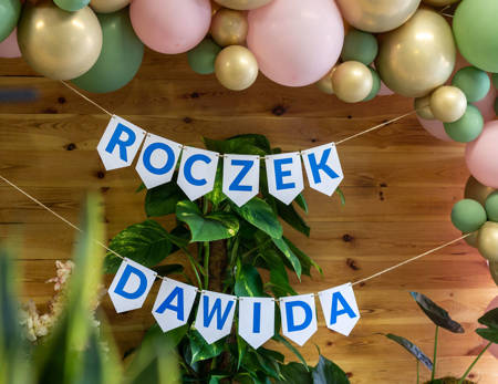 Personalizowany Baner Flagi ROCZEK + IMIĘ