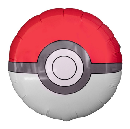 Pokemon Pokeball Folienballon, 50 cm