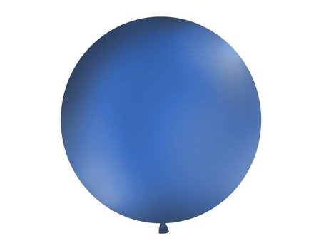 Riesiger Ballon, Pastellblau, Navy Blue, 1m