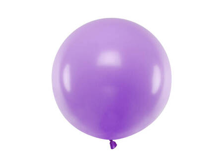 Runder Ballon,  Pastel Lavender Blue, 60 cm, 1 stk