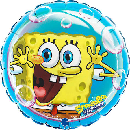 Runder Folienballon, Spongebob 46 cm Grabo