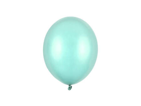 Starke Luftballons, Metallic Mint Green, 23c,  100 Stk.