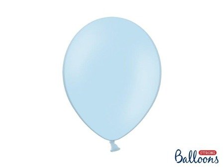 Strong Ballons, Pastellblau, Pastel Baby Blue, 30 cm, 10 Stk.