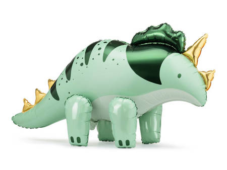 Triceratops Folienballon, 101x60,5cm, grün
