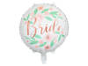 Bride to be Folienballon mit Blumen 45 cm