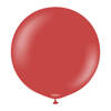 Latexballons Deep Red, Rot 45 cm, 25 Stück.