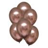 Latexballons Rose Gold, Dekorateur Satin Luxe Chrom Rose Copper 28cm, 50 Stück