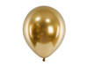 Luftballons Glossy, Goldchrom glänzend, 45cm, 5 Stk.
