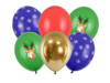 Merry Christmas Latexballons 30cm, 6 Stk
