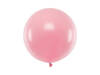 Runder Ballon, Pastel Baby Pink, 60 cm, 1 stk