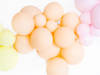 Starke Luftballons, Pastel Light Peach, 30 cm, 50 Stk.