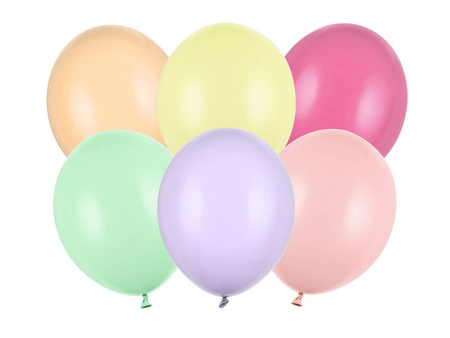 Latex balloons, Pastel Mix, 30 cm, 100 pcs.