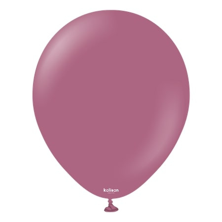 Latex Balloons Kalisan Retro Wild Berry, 30cm, 100 pcs.