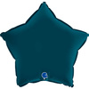 Folienballon - Satin Blue Sea Star 46 cm, Grabo