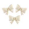 Foil Balloon Bows beige 55 x 42cm 3pcs