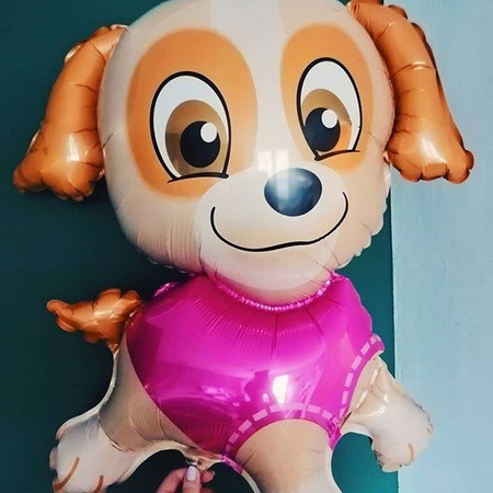 The foil balloon - Skye Dog Patrol Puppy, 80 cm