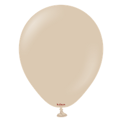 HazelnutKalisan Latex-Ballons, beige 30 cm, 100 Stück.