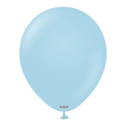 Latex Balloons Kalisan Macaron Blue, 13cm, 100 pcs.