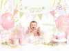 Garland Birthday - Pink Flagietki, 1,3m