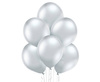 Latex balloons B105 Glossy Silver silver 30cm, 100 pcs