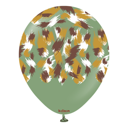 Safari Savanna Latex-Ballons, 30 cm, 25 Stück.