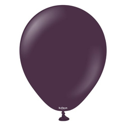 Latex Balloons Plum, 13cm, 100 pcs.