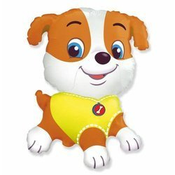 Folienballon - Rubble Paw Patrol, Hund, 80 cm