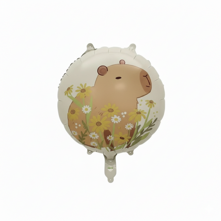 Capybara Foil Balloon 45cm