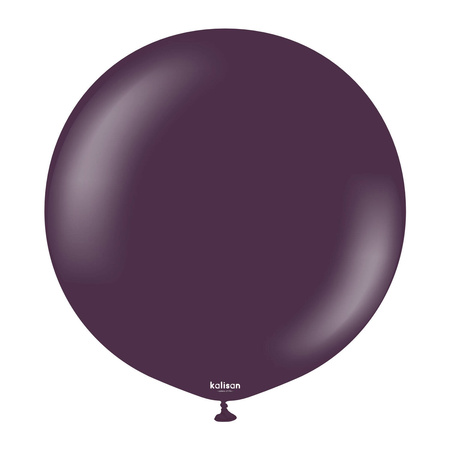 Latex Balloons Kalisan Plum, 25 pcs, 45cm