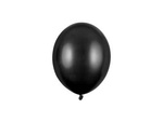 Latexballon Strong, Schwarz, Metallic Schwarz, 12cm, 100 Stk.
