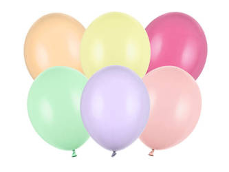 Strong Ballons, Pastell Mix, 30 cm, 100 Stk.