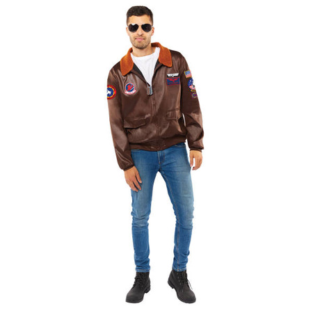 Kostüm, Verkleidung Top Gun Jacke Größe S