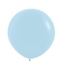 Sempertex Latex Balloons, Pastel Matte Blue, 60cm, 10 pcs