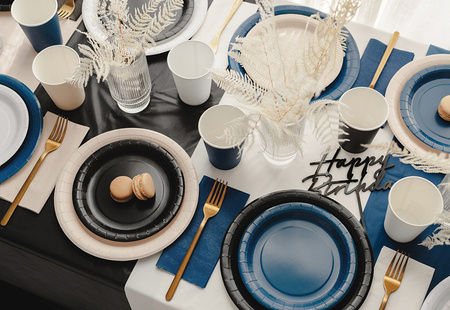 Paper napkins Navy Blue 33x33cm 20 pcs