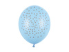 Latex balloons, light in gold dots, 30cm (1 op. / 50 pieces).
