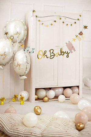 Foil balloon for Baby Showers "Oh Baby", 53x69