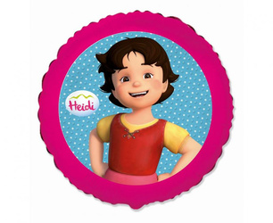 Heidi Cat Foil Round Balloon, 46 cm, 18"