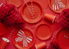 Paper napkins Red 33x33cm 20 pcs