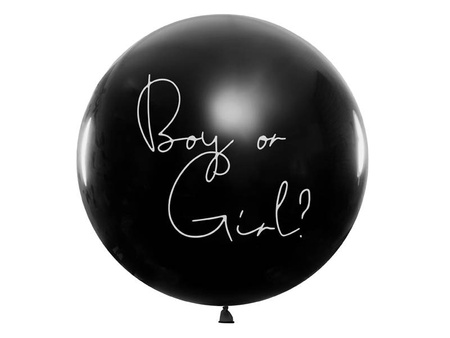 Riesiger Ballon Gender offenbaren - ein Mädchen, 1m