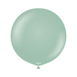 Latexballons Kalisan Retro Winter Green, 60 cm, 2 Stk.